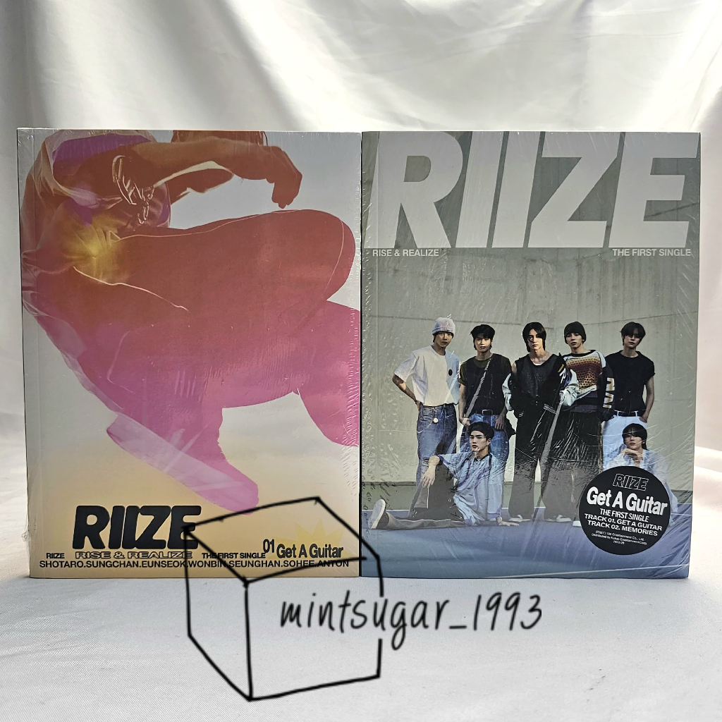 RIZE - อัลบั้มเดี่ยวที่ 1 [ รับกีตาร์ ] รุ่น FIX RISE REALIZE ( อัลบั้ม GAG Photobook ver Shotaro Eu