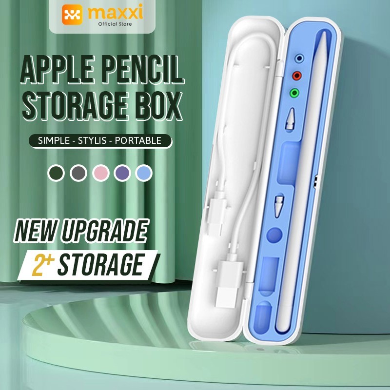 กล่องเก็บปากกาสไตลัส แท็บเล็ต ปากกา สําหรับ Apple Pencil gen 1 gen 2 Samsung S