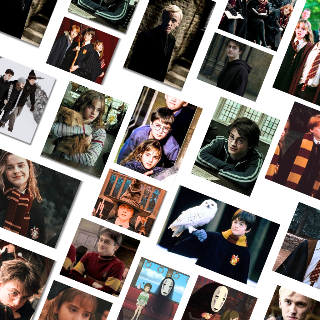 HARRY POTTER POSTER โปสการ์ดตกแต่งผนังตกแต่งผนังตกแต่งผนังความงาม