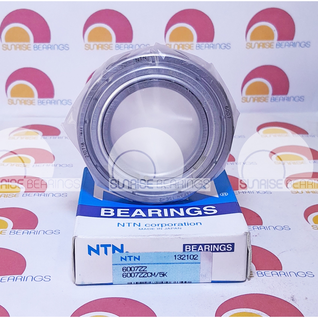 แบริ ่ งบอลร ่ องลึก NTN 6007 ZZ