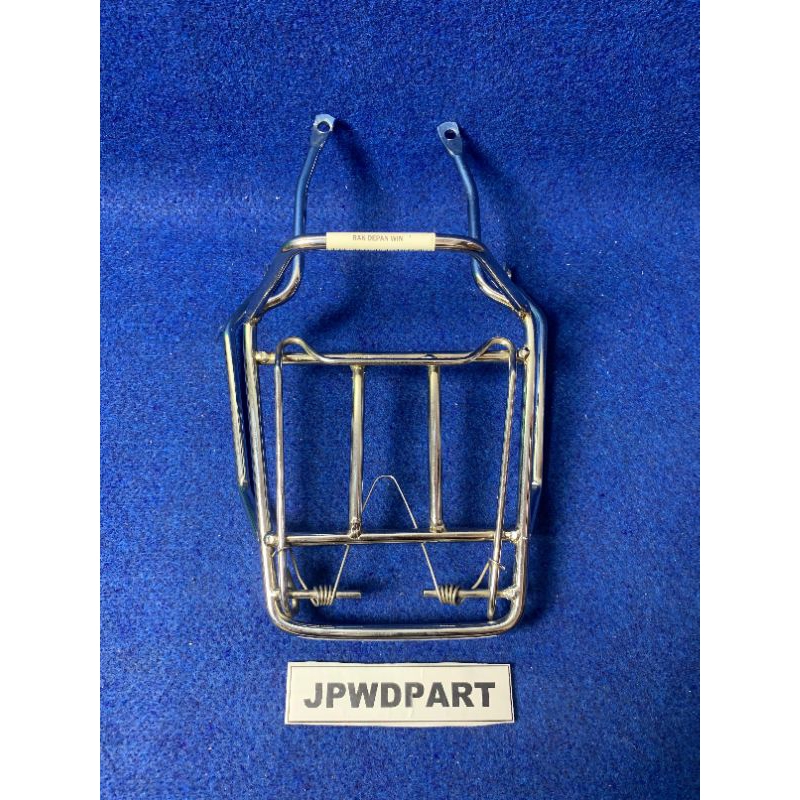 Honda win 100 win100 แร็คแคลมป์หน้าหนา