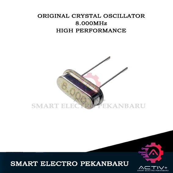 ต้นฉบับคริสตัล 8,000MHZ XTAL OSCILLATOR 8000 Mhz CRYSTAL OSILATOR 8Mhz 8,000 Mhz 8MHZ 8,000MHZ 8,000