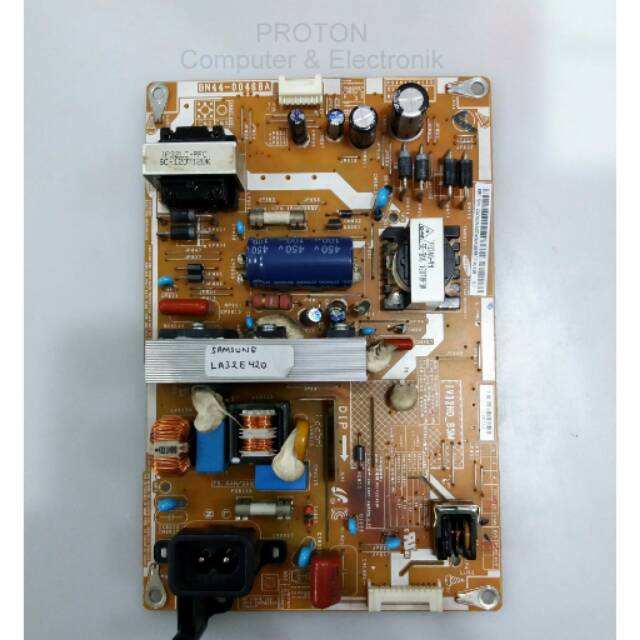 MESIN PSU Regulator TV LCD Samsung LA32E420 LA32E420E2M LA32E420E2R LA32D403 LA32D403E2M UA32D4003 L