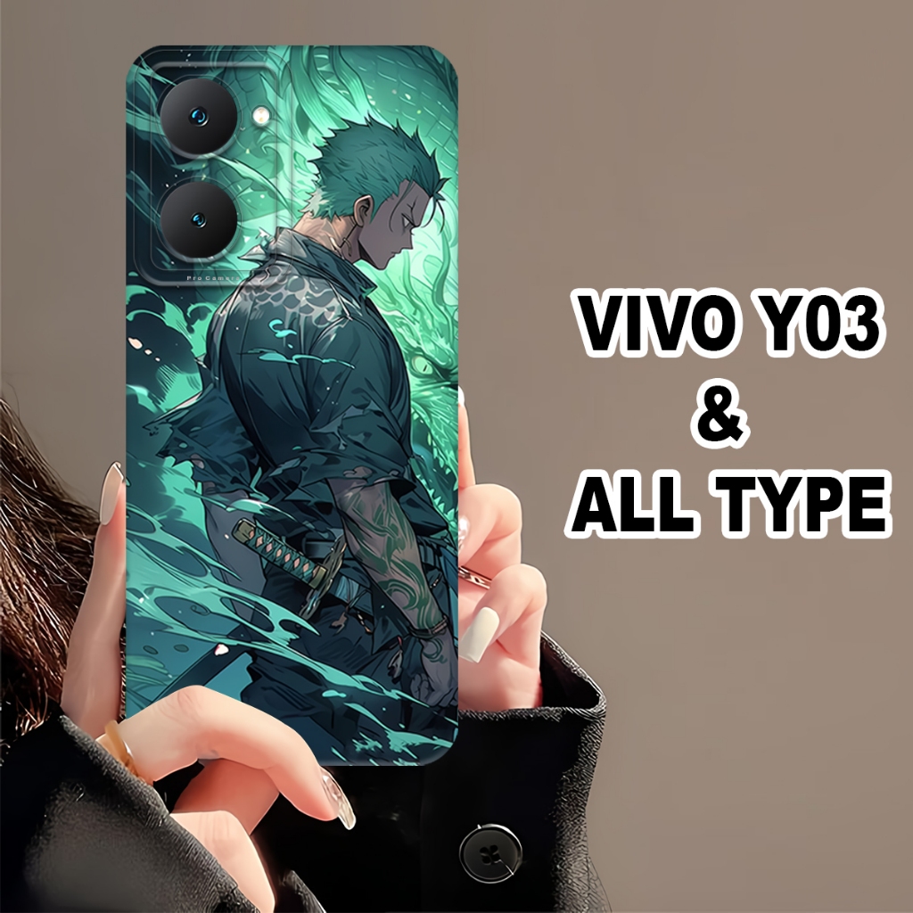 AC8/SOFTCASE PROCAMERA VIVO Y03 และ ALL TYPE Y02 Y02T Y22 Y27 Y36 Y35 Y55 ONE PIECE ANIME MOTIF/SOFC