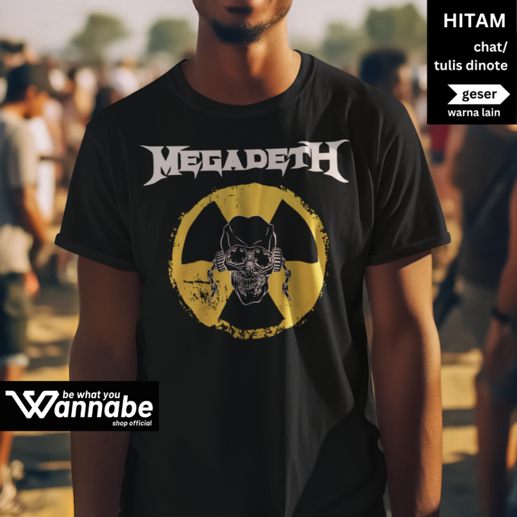 M3GADETH BAND T-SHIRT MUSIC CLOTHING S - 7XL (JUMBO BIG SIZE by Chat) เสื้อยืด CHILDRENS READY