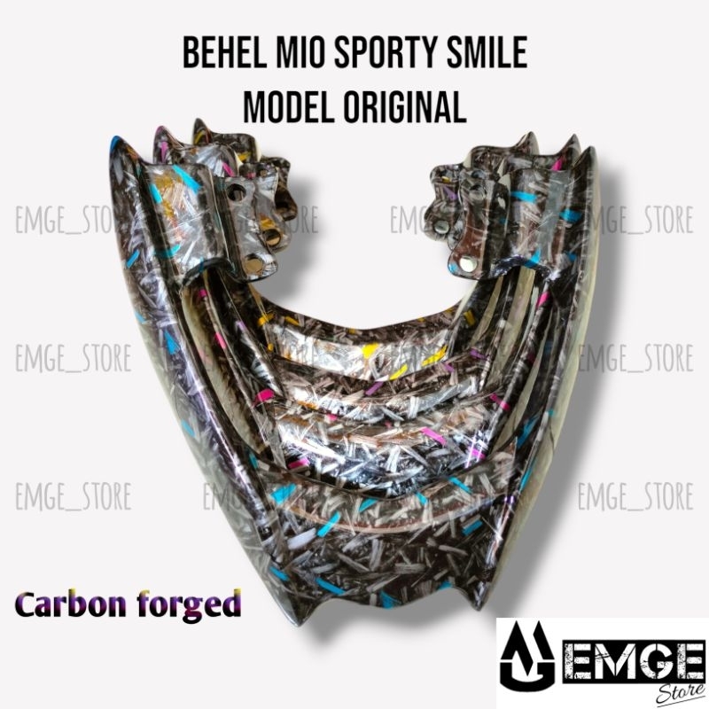 Mio Sporty Smile Carbon Hydrographic Carbon Forged Original Model Mio Smile Carbon Forged