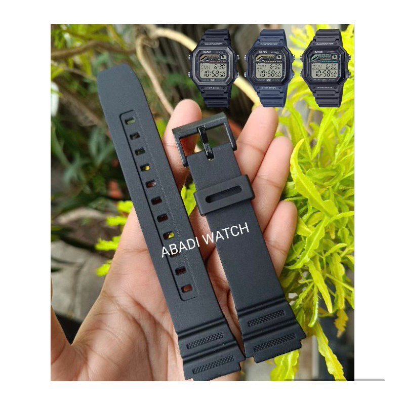 สายนาฬิกา CASIO WS 1600 H WS1600H WS 1600H WS1600 H PAS และ DIRECT เพื่อการใช้งาน