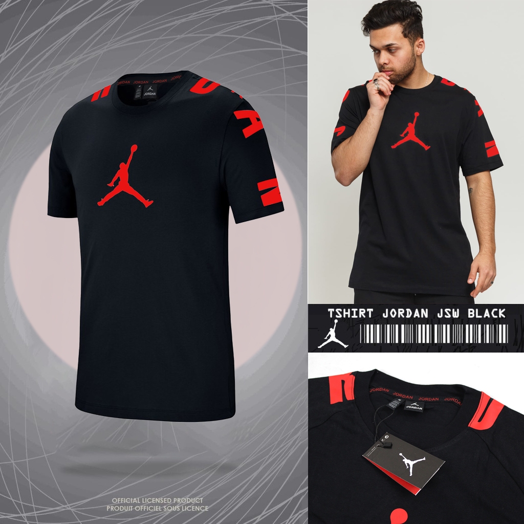 Jordan TSHIRT / J0RD4N PREMIUM JSW BLACK 24S KAOS / PREMIUM JORDAN BAJU