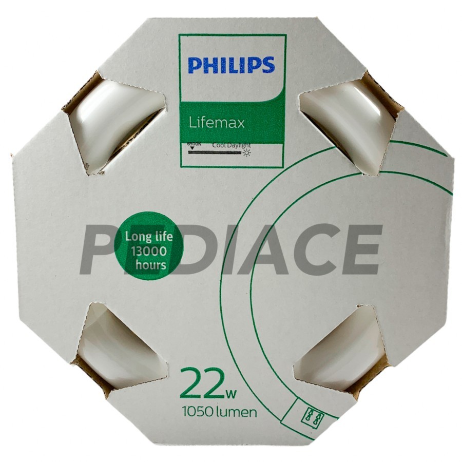 Putih Philips TL Ring 22watt 6500K Cool Daylight - Philips โคมไฟทรงกลม สีขาว