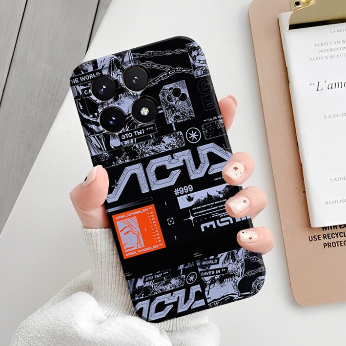 เคส Xiaomi Poco X6 Pro 5G - เคส Xiaomi Poco X6 Pro 5G Softcase - เคสน่ารัก - เคสซิลิโคน TPU ที่ไม่ซ้