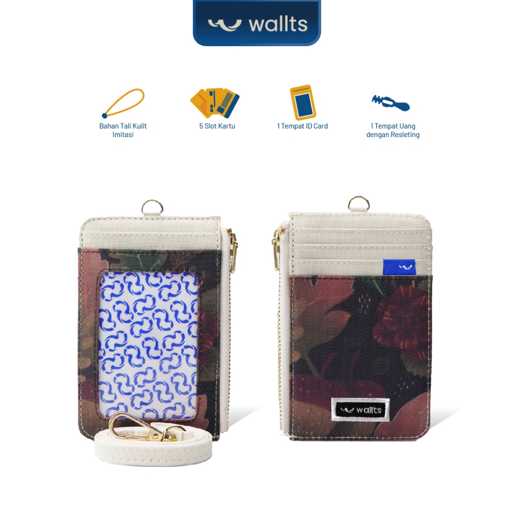 Wallts Kara - ป้ายชื่อการ์ดเชือกเส้นเล็ก Id Card