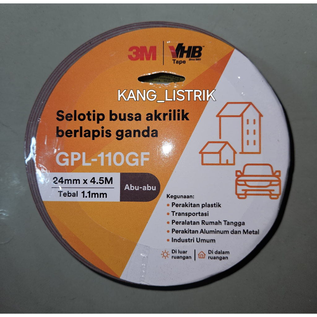 3M DOUBLE TAPE / เทปคู่ 3M VHB Tape 24MM x 4.5M