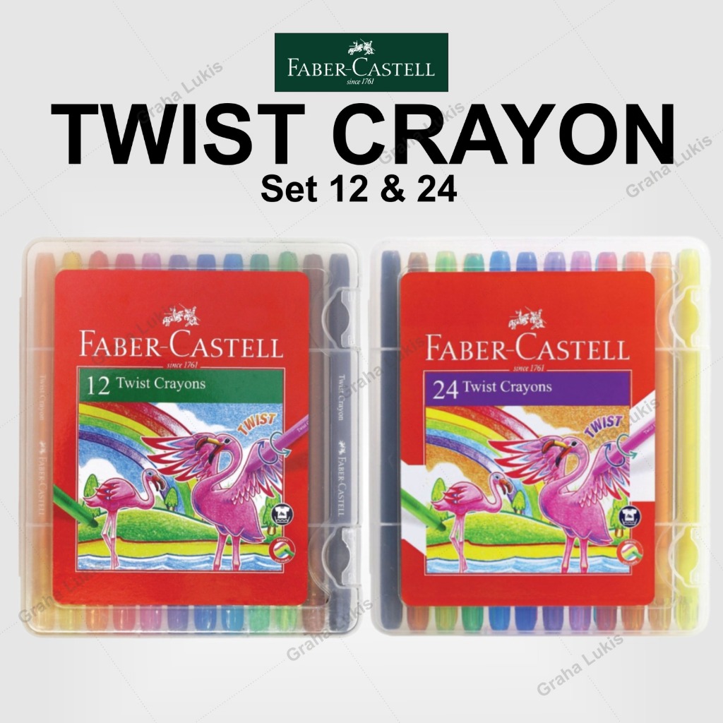 ชุดดินสอสี Faber Castell Twist