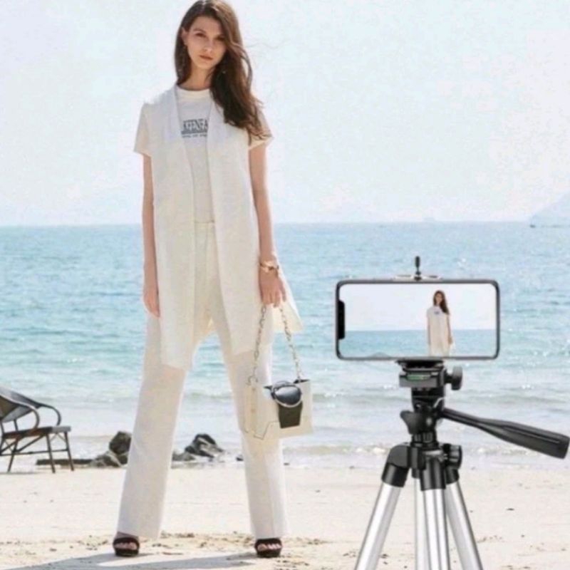 HP TRIPOD 1 เมตร 3110 LONG SHORT TRIPOD PHOTO VIDEO TRIPOD สําหรับโทรศัพท์ทั้งหมด