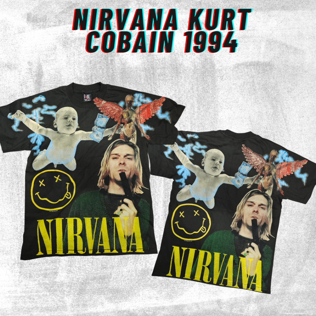 Nirvana KURT COBAIN 1994 แท็ก GIANT OVP