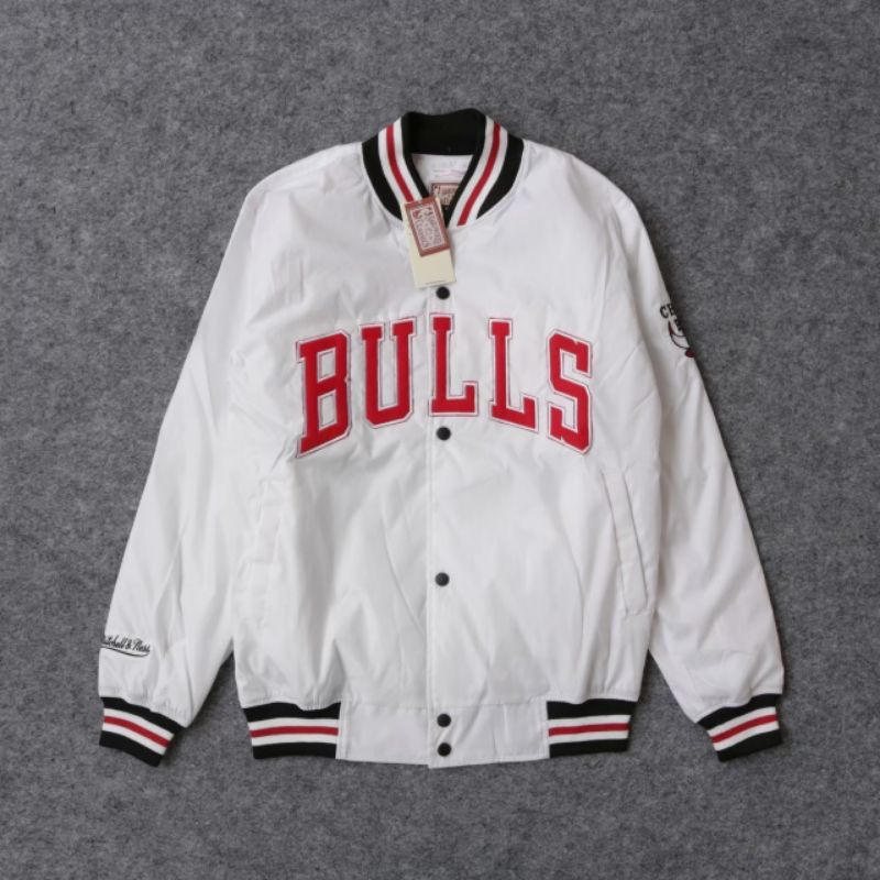 Varsity BOMBER NBA CHICAGO BULLS VINTAGE MIRROR FULL TAG