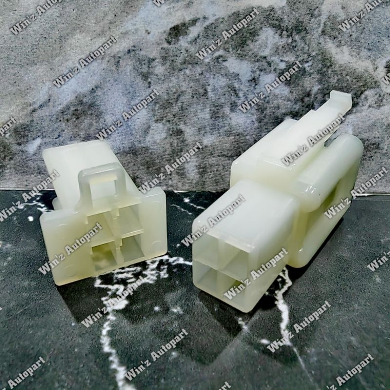 SMALL 4 PIN NYLON SOCKET TYPE 110 (SOCKET ONLY/KOSONGAN) / SMALL 4 PIN NYLON SOCKET / SMALL 4 PIN NY