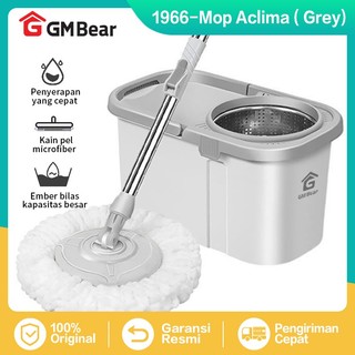 GM Bear Alat Pel Lantai Peras Otomatis P0465 - Ultra Mop Aclima Kain Pel Lantai Super Mop