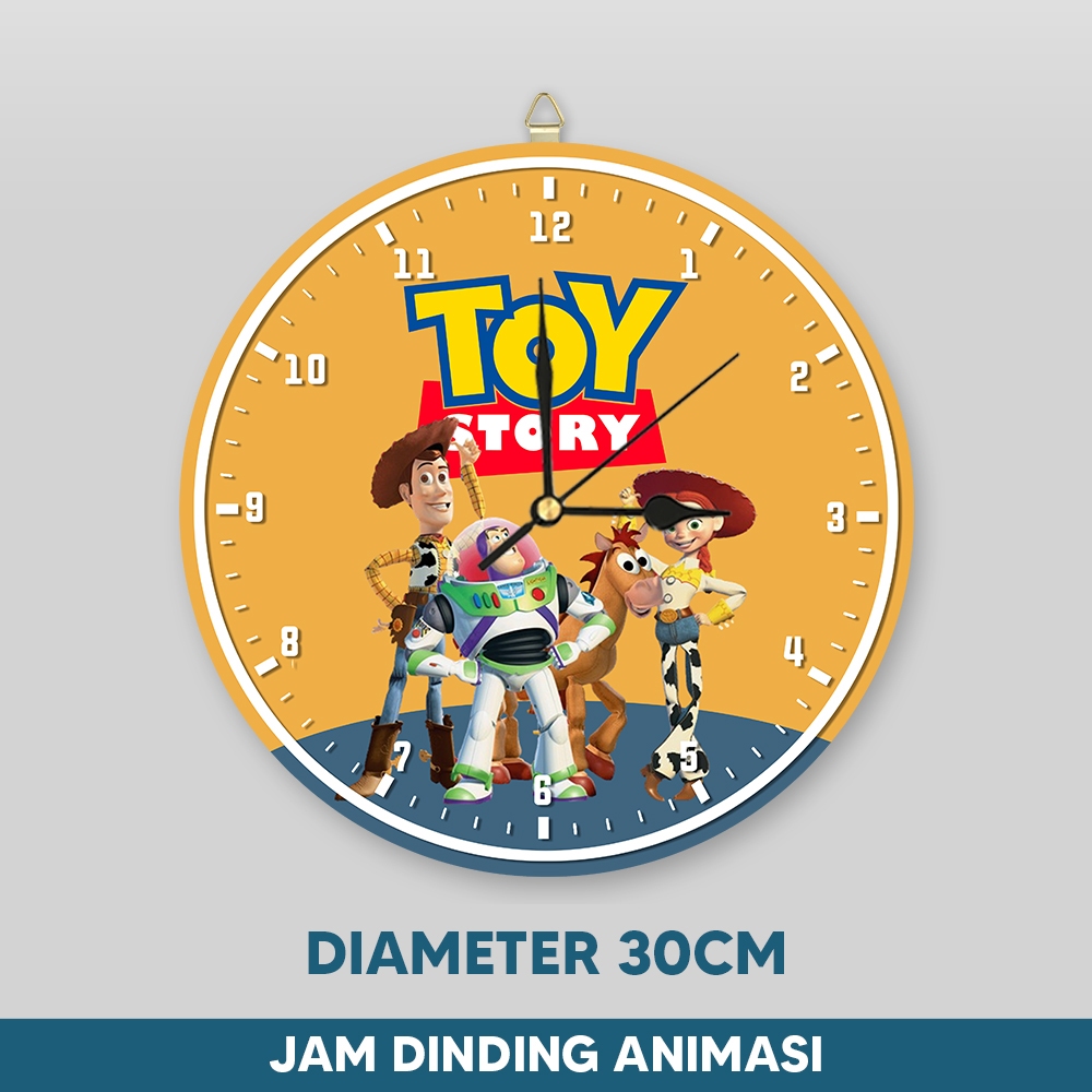นาฬิกาแขวน Toy Story - ตกแต่งห้องเด็ก - Decorin.aja