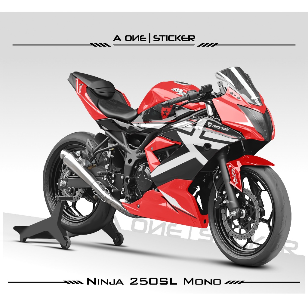 Striping NINJA 250SL MONO MOTIF 24 / สติ๊กเกอร์ / NINJA250RR MONO / 250 / RR MONO / 250RR MONO / DEC