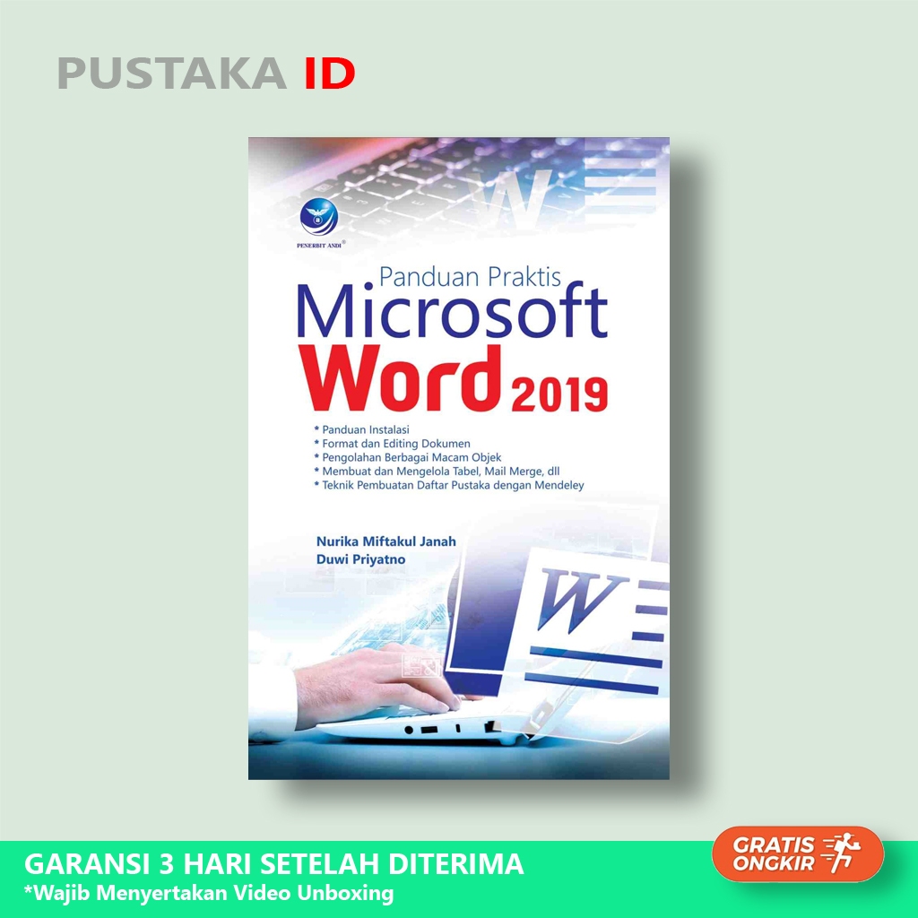 หนังสือคู่มือปฏิบัติ Microsoft Word 2019 - ต้นฉบับ