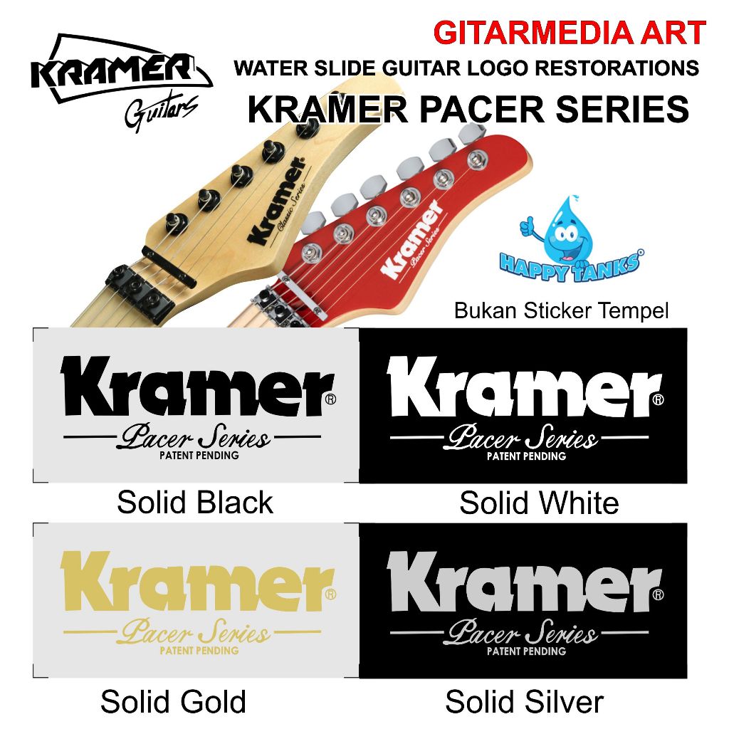 Kramer pacer series โลโก ้ กีต ้ าร ์ kramer โลโก ้ pacer series โลโก ้
