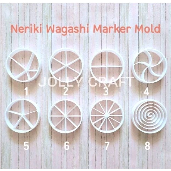 แม่พิมพ์คุกกี้ NERKI WAGASHI MARKER MOLD