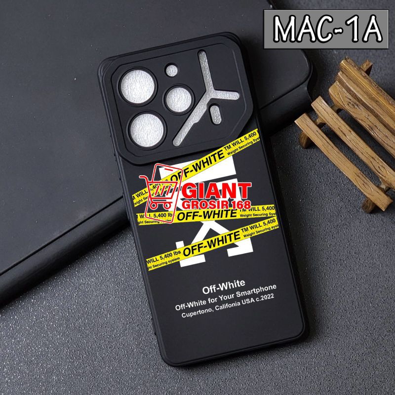 Tecno Pova 6 Tecno Pova 6 Pro Macaron Soft Case Image MAC01 MAC02 MAC03 Slim Black Matte Tecno Pova 