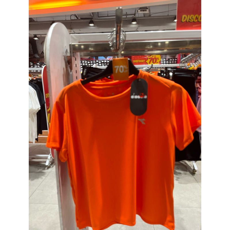 เสื้อกีฬาผู้หญิง Diadora สีส้ม