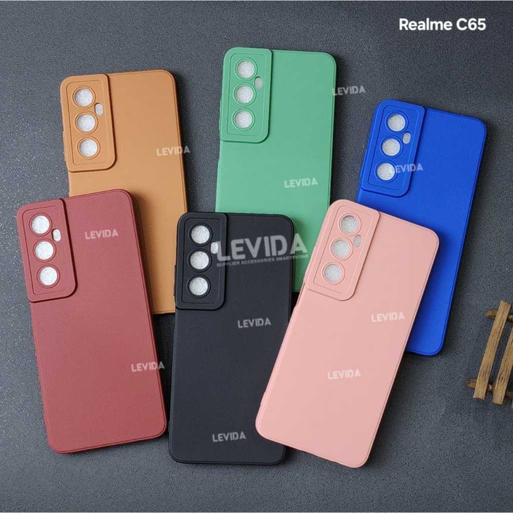 Realme C65 case Pro Camera Macaron Color Case Realme C65 CPRO