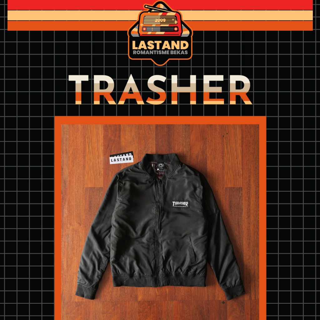 TRASHER เสื้อแจ็คเก็ต แทรชเชอร์