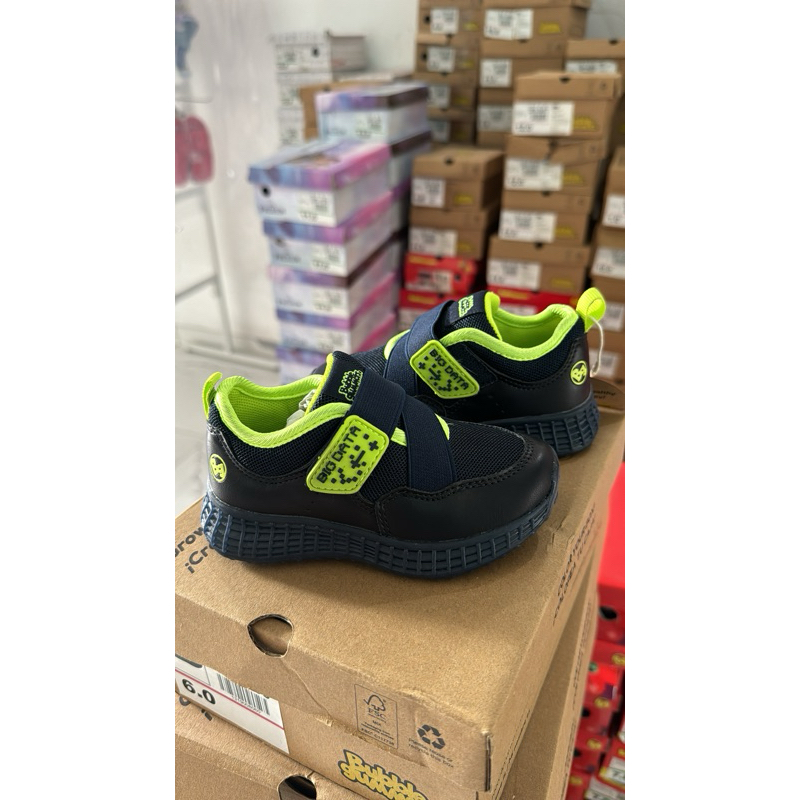 BUBBLE GUMMERS LED Black Big Date รองเท้าเด็ก 1319008