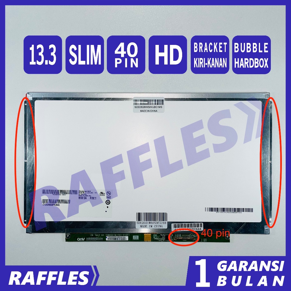 LCD LED HP Pavillion DM3-1100 DM3-2000 DM3-2100 DM3-3000 DM3-3100