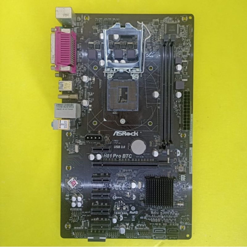 เมนบอร์ด Asrock H81 Pro BTC
