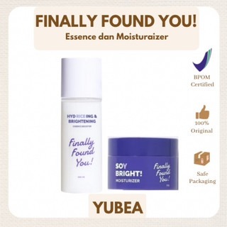 FINALLY FOUND YOU! SOY BRIGHT! MOISTURAIZER 2 IN 1 PRIMER MAKE UP AND GEL MOISTURIZING DAY AND NIGHT CREAM AND HYD-RICE-ING & BRIGHTENING ESSENCE BOOSTER TONER