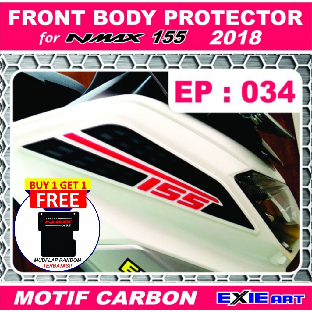 พักเท้าหน้า Nmax / Yamaha Nmax Accessories / ยางกันรอย Nmax