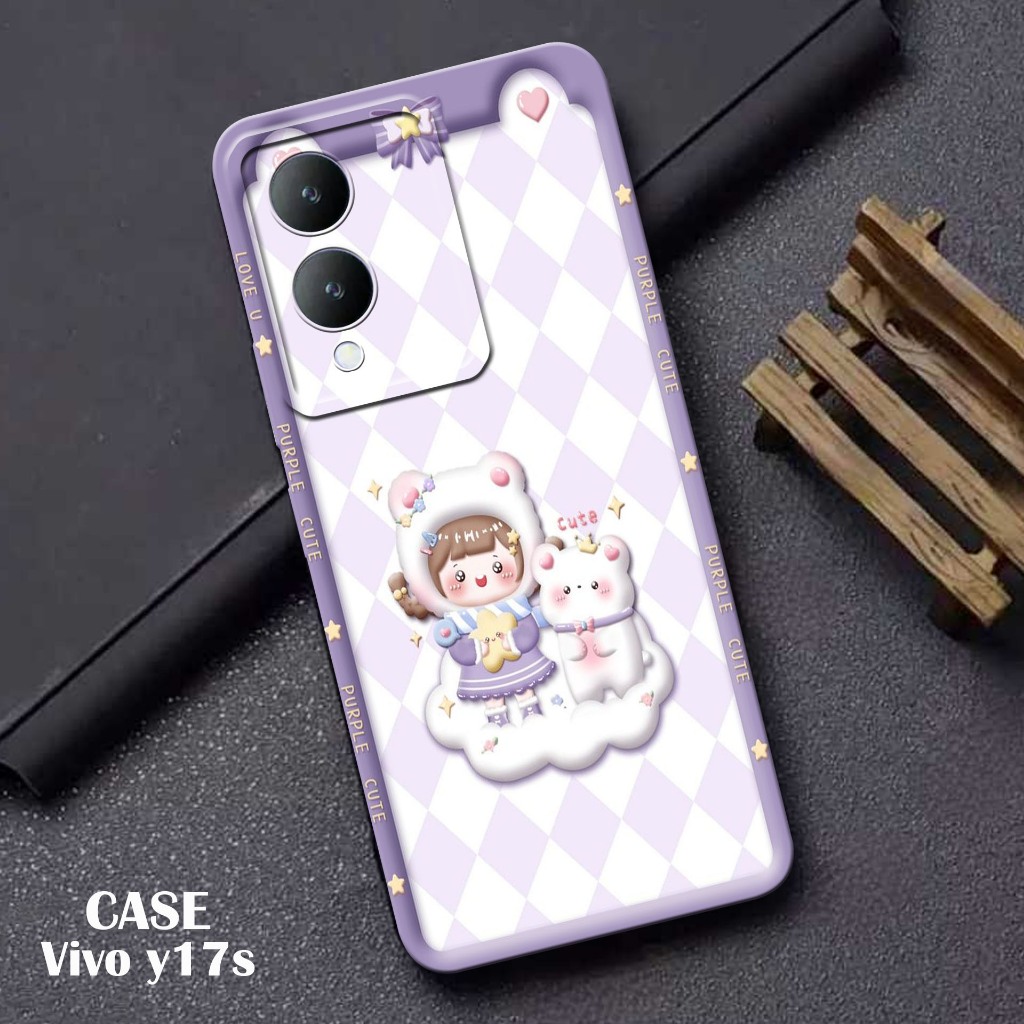 HP Vivo Y17s - Softcase procamera - Vivo Y17s - Caseehp - เคส Vivo y17s - เคสโทรศัพท์ Vivo Y17s - เค