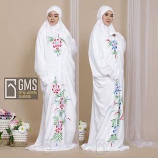 Mukena Terusan Lukis Dewasa Hand Made Bonus Tas Bahan Rayon Berkualitas Mukena Lajuran Rayon Mukena Pondok Mukena Lukis Hand Made Mukena Langsungan Mukena Rayon Murah Mukena Dewasa Mukena Terusan Rayon Mukena Bali Premium