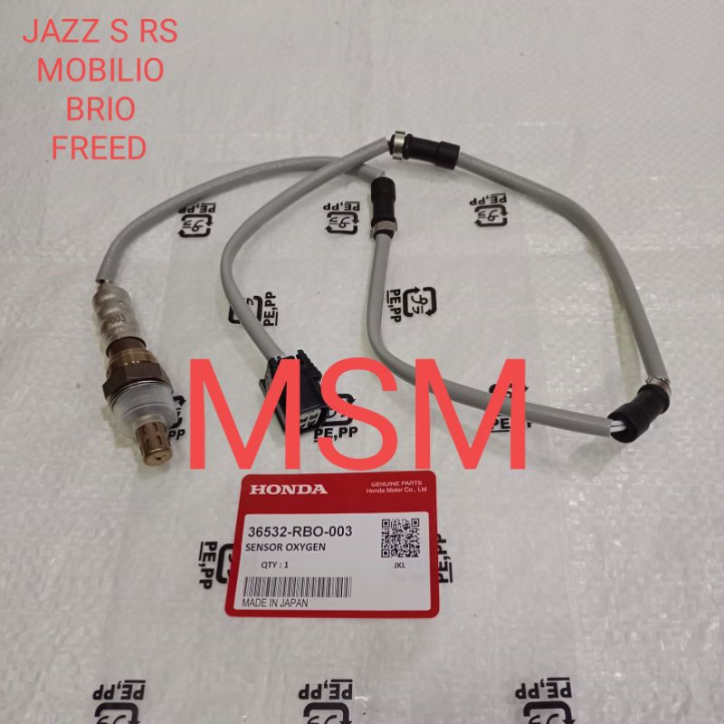 Oxygen SENSOR O2 ท่อไอเสียล่างหลัง HONDA JAZZ S RS MOBILIO BRIO FREED