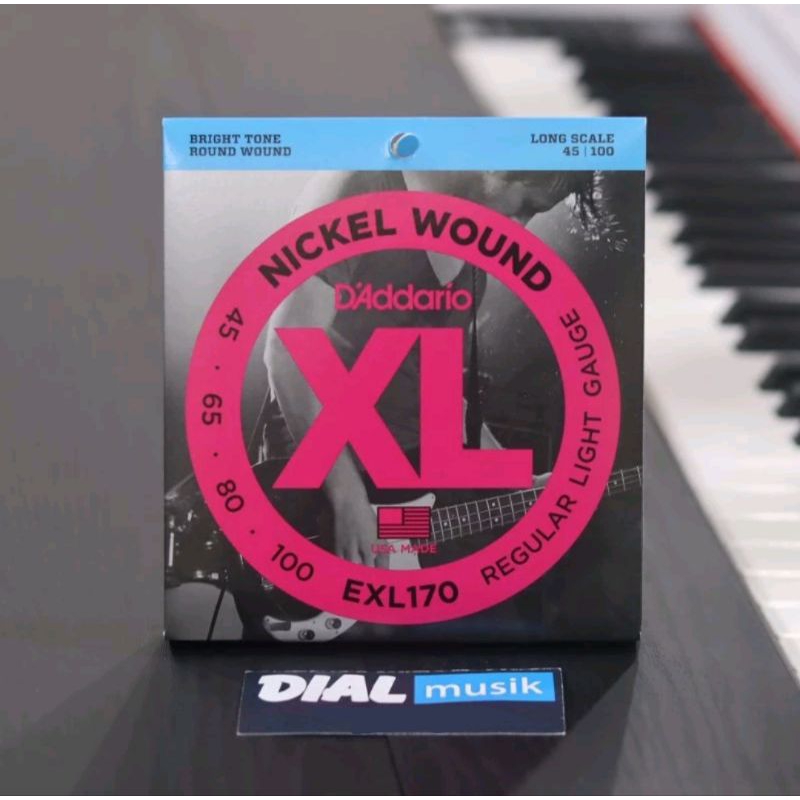 DAddario EXL170 4 สาย - สายเบสไฟฟ้า 45-100 - 4 สาย Original USA