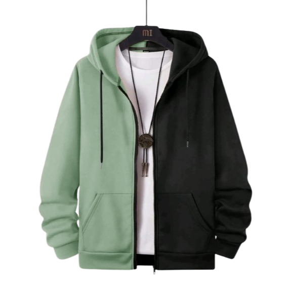 Kayser Mens Distro Jacket เสื้อกันหนาวมีฮู้ด Plain Motif