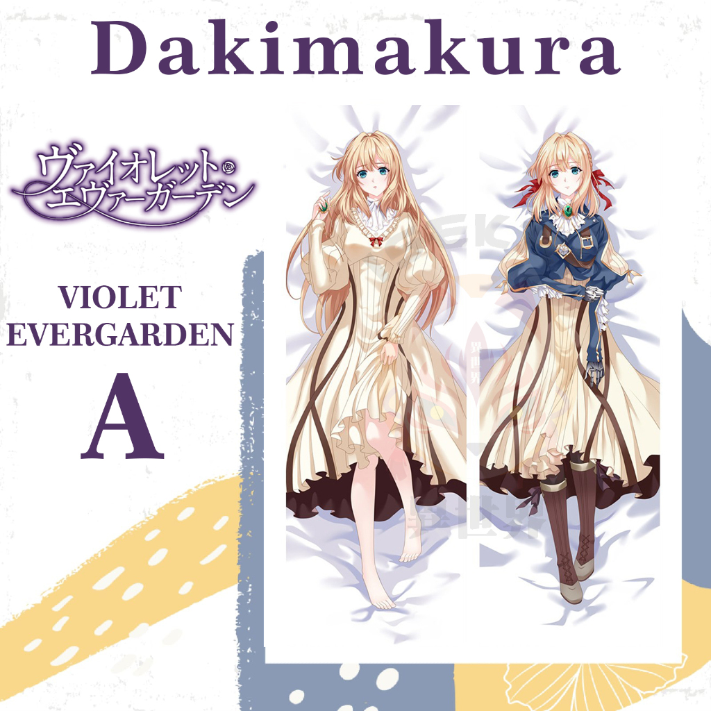 Dakimakura Violet Evergarden - ปลอกหมอน Waifu อะนิเมะ Violet Evergarden