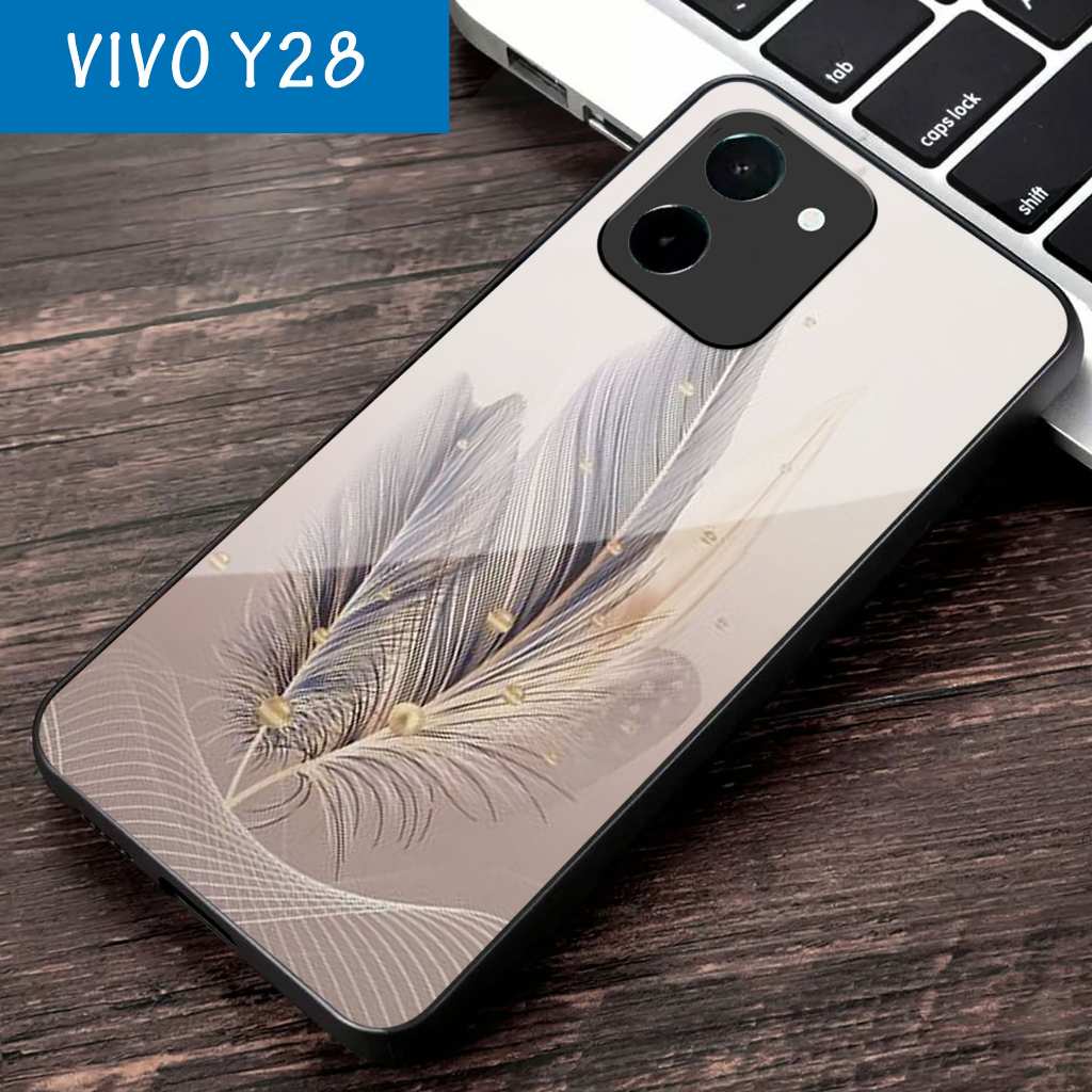 VIVO Y28 Glass Softcase - เคสโทรศัพท์มือถือ - VIVO Y28 [S48]
