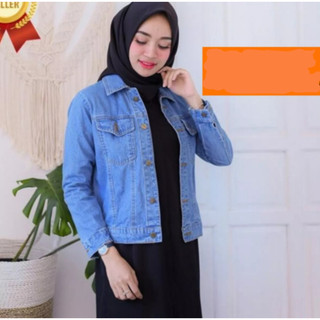 JAKET WANITA JUMBO XL - XXL JAKET CEWEK JINS DENIM JAKET SNOW CEWEK   JAKET  L xl xxl