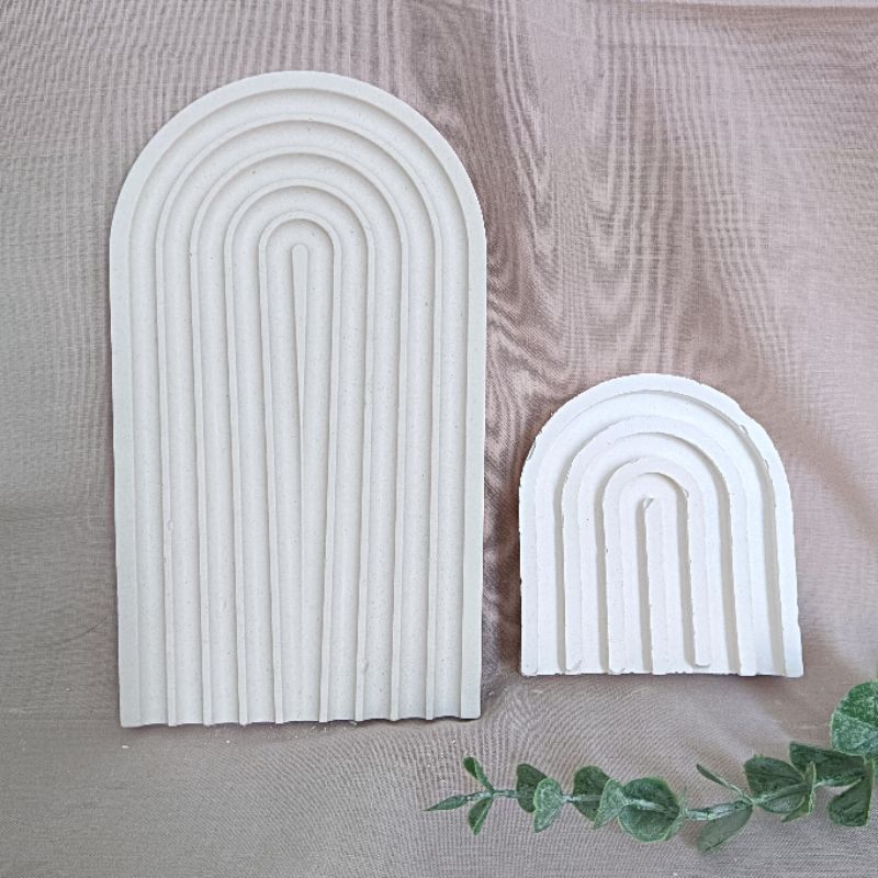 Arch Tray Coaster Rainbow U Shape Nordic Props เนื้อหาภาพถ่ายความงามสแกนดิเนเวียนจอแสดงผล