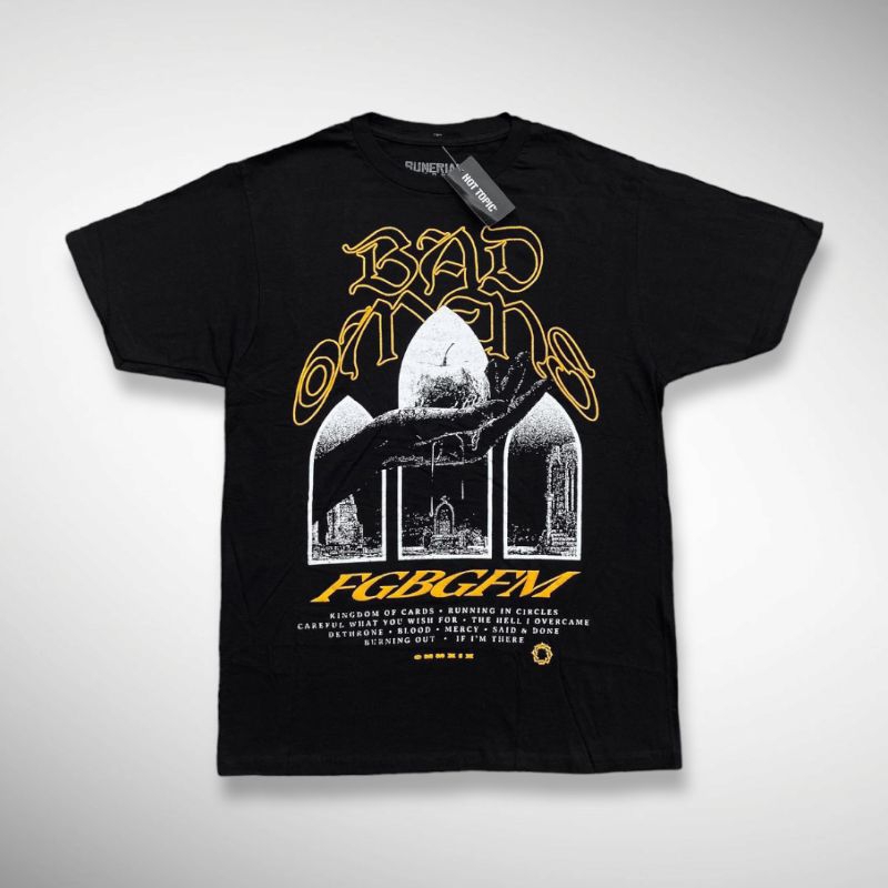 เสื้อยืดวงดนตรี BAD OLENS OFFICIAL - FENDING GOD BEFORE GOD FINDS ME