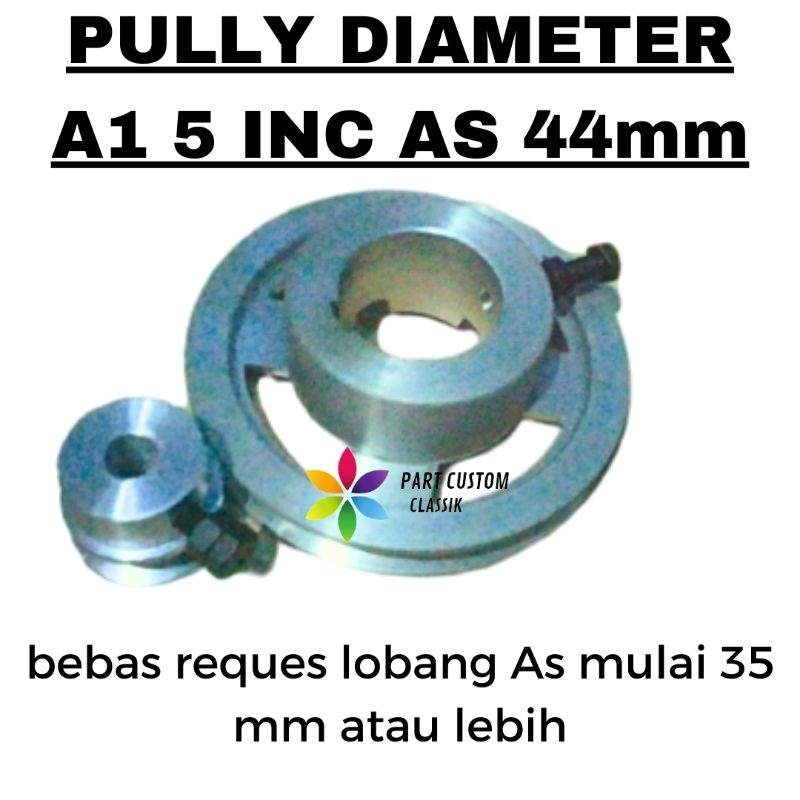 Pulley Pulley Pulley Poli polly A1 X 5 INC DIAMETER AS สามารถขอขอได้