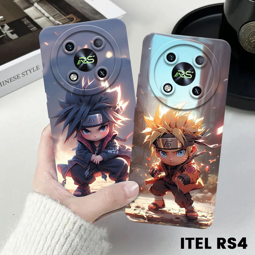 Disimurah สําหรับ Itel RS4 2024 แฟชั่นล่าสุดกรณีอะนิเมะ (DS28) ปลอก Prokamera itel RS4