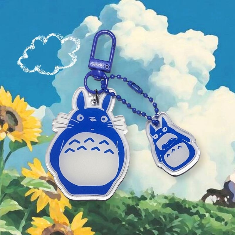 พวงกุญแจ GANTUNGAN Totoro ghibli - ตั๋วพวงกุญแจฮับพวงกุญแจ