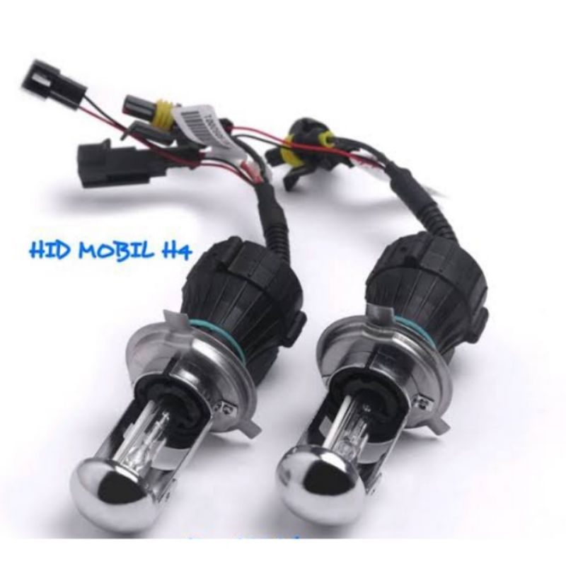 H4 HID หลอดไฟ 6000k*